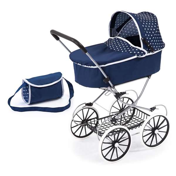 Reig Classic Deluxe Landau pour poupée - 89 x 70 x 42 cm, Jouet d'éveil à assembler recommandé à partir de 3 ans