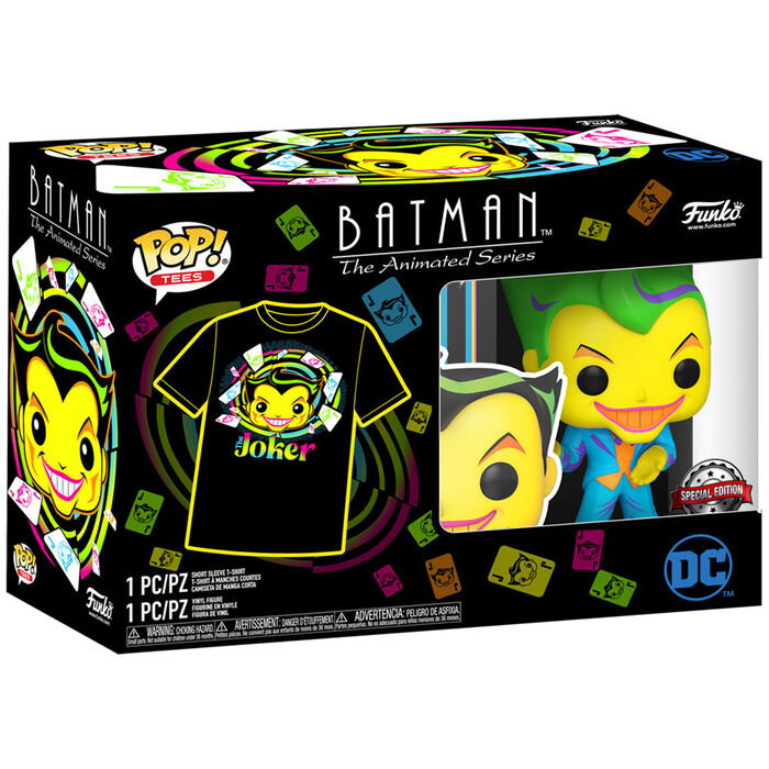 FUNKO Set de figurine POP & Tee DC Comics Batman Joker Exclusive
