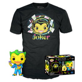 FUNKO Set de figurine POP & Tee DC Comics Batman Joker Exclusive