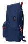 Safta Sac à Dos Double pour Ordinateur Portable 15,6 Pouces avec Chargeur USB, 31 x 44 x 18 cm