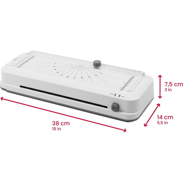 Olympia A 260 Combo - Plastificatrice DIN A4 avec perforation et arrondisseur de coins