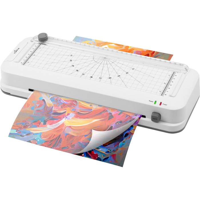 Olympia A 260 Combo - Plastificatrice DIN A4 avec perforation et arrondisseur de coins