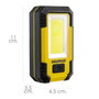 WOLFPACK LINEA PROFESIONAL Lampe LED Rechargeable 500 Lumens avec Aimant, Crochet et Powerbank