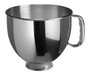 Kitchenaid Robot Pâtissier Artisan 5KSM125 EER, 4,8 litres, Rouge, Mélangeur Planétaire, Moteur à Transmission Directe, avec Bol en Acier Inoxydable et Accessoires