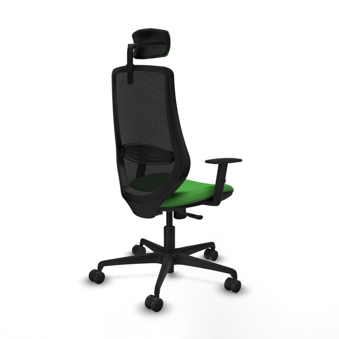 Chaise de Bureau Piqueras y Crespo D036N2W Vert