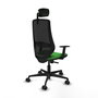 Chaise de Bureau Piqueras y Crespo D036N2W Vert
