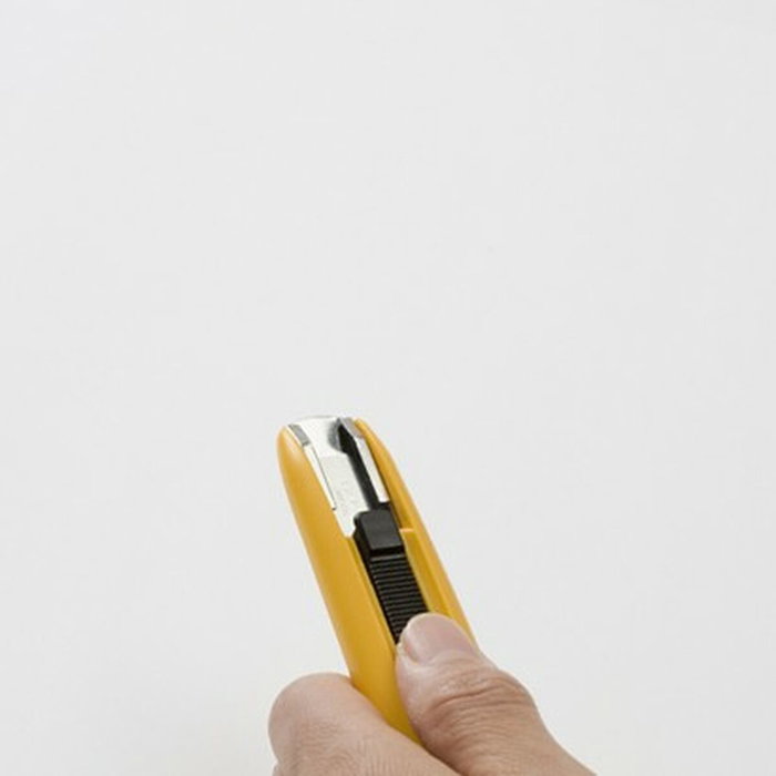 Cutter Olfa 12,5 X 0,4 MM Noir Acier inoxydable Plastique De Sécurité