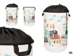 KIPIT PONGOTODO PLASTICO 40L CON CIERRE TELA ROAD