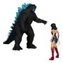 DC Justice League Monsterverse DC Multiverse pack de 2 figurines Wonder Woman Vs. Atomic Blast Godzilla 18 cm
