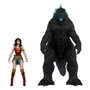 DC Justice League Monsterverse DC Multiverse pack de 2 figurines Wonder Woman Vs. Atomic Blast Godzilla 18 cm