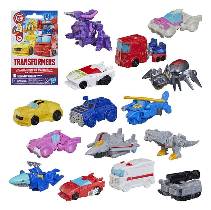 Transformers présentoir boîte-mystère mini-figurines Tiny Turbo Changers 4 cm (24) Transformers présentoir boîte-mystère mini-figurines Tiny Turbo Changers 4 cm (24)