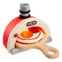 Little Tikes - Kit Pizza Creative Chefs 488771 - Jeu de cuisine réaliste avec four à pizza lumineux, pâte et accessoires - Jouet éducatif pour enfants de 3 ans et plus