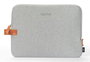 Dicota Skin URBAN Housse protectrice grise pour MacBook 16" - Protection sur mesure, doublure douce, matériau déperlant, fabriqué à partir de bouteilles PET recyclées