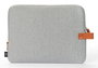 Dicota Skin URBAN Housse protectrice grise pour MacBook 16" - Protection sur mesure, doublure douce, matériau déperlant, fabriqué à partir de bouteilles PET recyclées