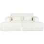 Home ESPRIT Canapé Crème Scandi