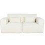 Home ESPRIT Canapé Crème Scandi