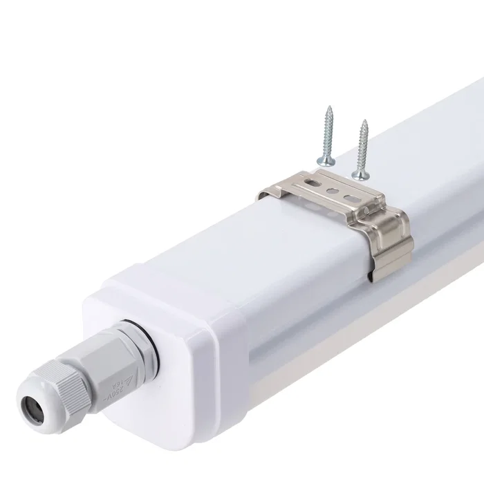 Philips Luminaire Étanche LED 150cm IP66, Puissance Réglable 35/42/50W, 160Lm/W, CCT 3000K/4000K/6000K