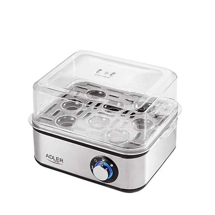 Bouilloire à œufs Adler AD 4486 Noir Argenté