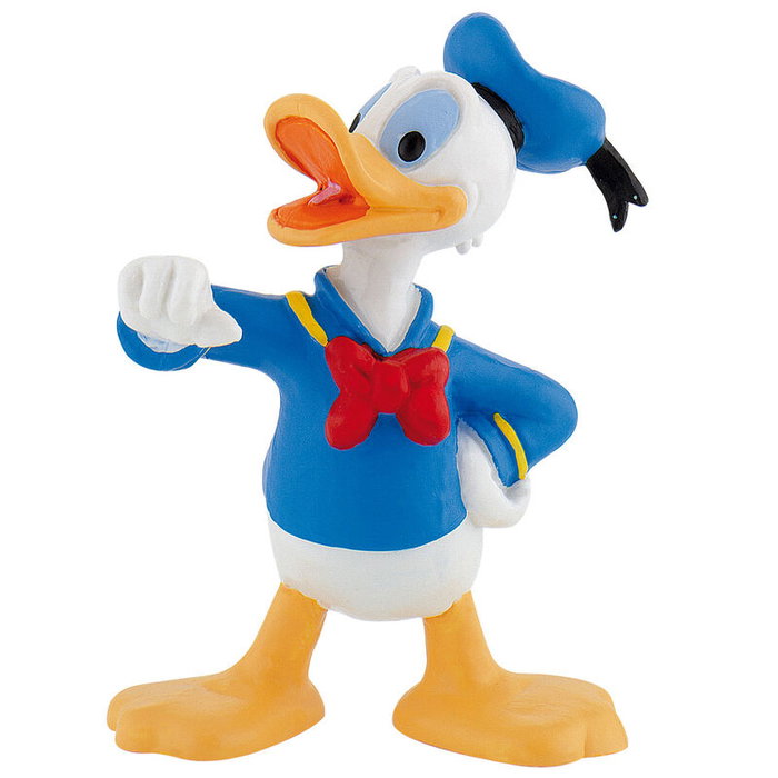 BULLYLAND Figurine Disney Donald 6 cm - Figurine de Collection en Plastique - Dimensions : 4.8 x 3.7 x与国家相关规定不符的表述已过滤。请规范表达内容。6.4 cm