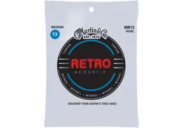 MARTIN Jeu Acoustique Rétro Monel Medium 13-56