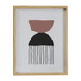 Home Deco Factory Tableau Décoratif Abstrait 45x60 cm