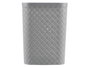 Pincello Corbeille à Papier Carrée Gris 19,8 x 0,3 x 19,3 cm Plastique PP (Set de 12)