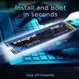 Integral Memory INTEGRAL M.2 2280 NVMe PCIe Gen3 x4 SSD interne 250 Go
