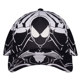 Spider-Man casquette baseball Black & White All-over-Print