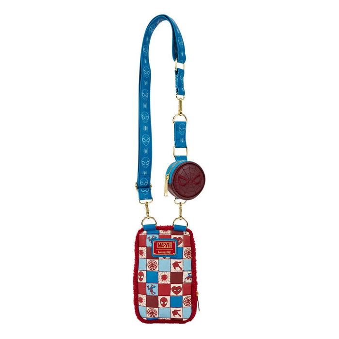 Marvel by Loungefly sac à bandoulière avec porte-monnaie Spider-Man Cell Phone