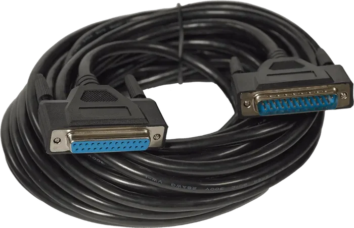 ALGAMLIGHT Câble ILDA Noir 10 mètres pour Lasers Spectrum - Sub-D 25 ALGAMLIGHT Câble ILDA Noir 10 mètres pour Lasers Spectrum - Sub-D 25