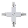 Connecteur + Rail Triphasé Blanc