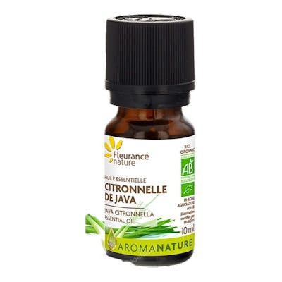 FLEURANCE NATURE Huile essentielle de citronnelle BIO 10ml FLEURANCE NATURE Huile essentielle de citronnelle BIO 10ml