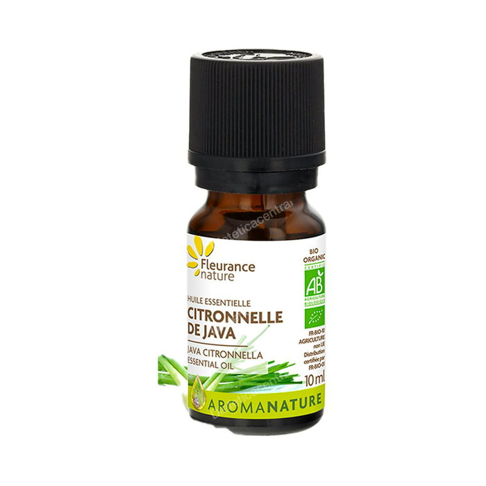 FLEURANCE NATURE Huile Essentielle Citronnelle Bio 10ml - 100% Pure et Naturelle FLEURANCE NATURE Huile Essentielle Citronnelle Bio 10ml - 100% Pure et Naturelle