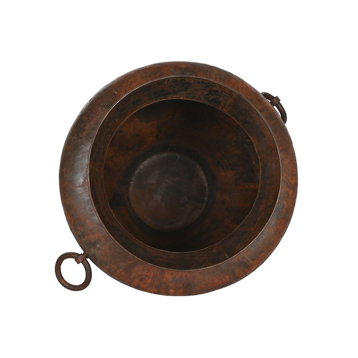 Home ESPRIT Vase Brun foncé Fer 80 x 80 x 67 cm