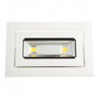 Spot Downlight LED 20W 1800Lm 6000K Rectangulaire Inclinable