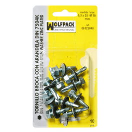 WOLFPACK LINEA PROFESIONAL Vis forêt 4,8x19-8mm (20 unités)