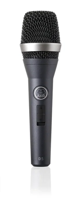 AKG D5S Microphone Dynamique Supercardioïde avec Interrupteur On/Off - Noir AKG D5S Microphone Dynamique Supercardioïde avec Interrupteur On/Off - Noir