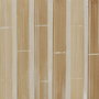 Bougeoir Beige Bambou Bois MDF 10,5 x 10,5 x 10,5 cm