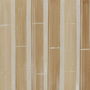 Bougeoir Beige Bambou Bois MDF 10,5 x 10,5 x 10,5 cm