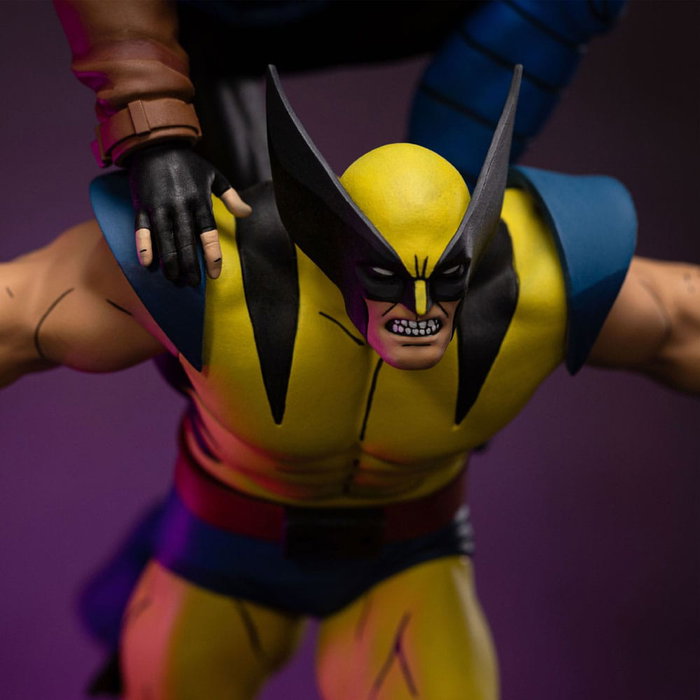 Marvel statuette 1/10 Deluxe Art Scale X-Men´97 Gambit & Wolverine 29 cm