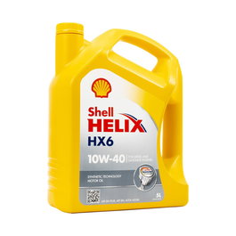 Shell Helix HX6 10W40 5L Huile Moteur Technologie ACSHEHX610W405L