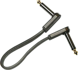 EBS PCF Flat Patch Cable Jack-Jack 28 cm Noir - Lot de 10 (Set de 10)