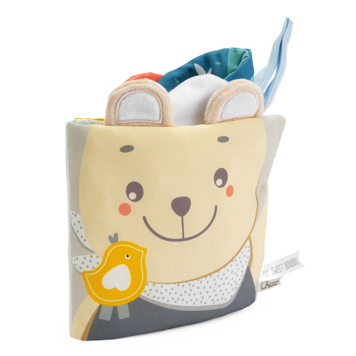 Chicco Livre d'Activités en Tissu Doux Noir et Blanc avec Stimulations Tactiles et Auditives dès la Naissance 0+ Mois 00012162000000 Chicco Livre d'Activités en Tissu Doux Noir et Blanc avec Stimulations Tactiles et Auditives dès la Naissance 0+ Mois 00012162000000