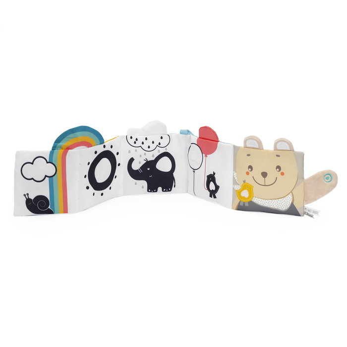 Chicco Livre d'Activités en Tissu Doux Noir et Blanc avec Stimulations Tactiles et Auditives dès la Naissance 0+ Mois 00012162000000 Chicco Livre d'Activités en Tissu Doux Noir et Blanc avec Stimulations Tactiles et Auditives dès la Naissance 0+ Mois 00012162000000