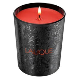 Lalique Bougie Parfumée Les Vendanges Saint-Émilion France - Parfum Boisé Fruité, 190 g