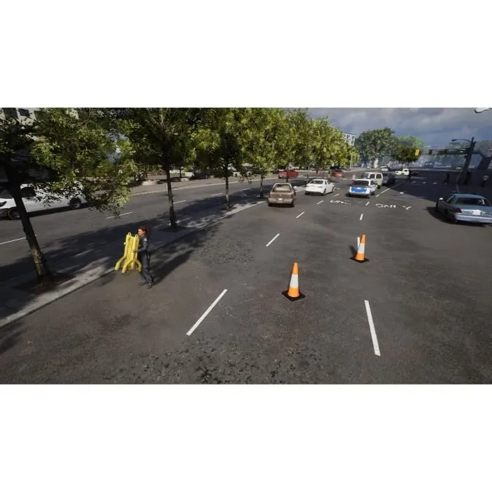 Microids - Police Simulator Patrol Officers - Jeu PS5 - Simulation de vie d'agent de police dans une ville fictive américaine