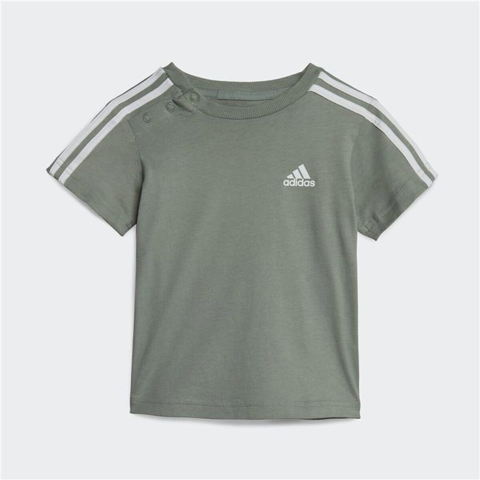 Ensemble de Sport pour Bébé Adidas 3 Stripes Sport Bleu 37,5