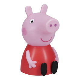 PALADONE Lampe sonore Peppa Pig avec effets lumineux et sons officiels, 18 cm, fonctionne sur 3 piles AAA