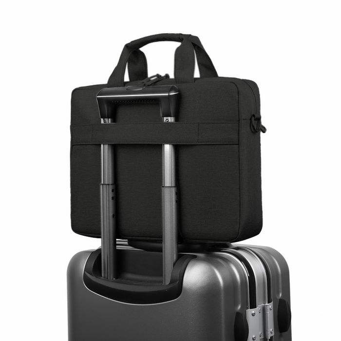 eSTUFF Sac toploader Baltimore 14,1 pouces noir