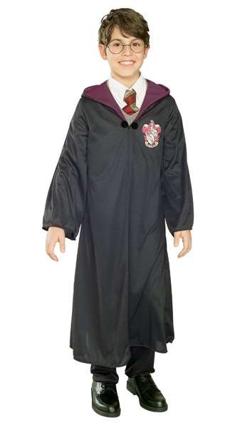 Rubies Déguisement Harry Potter Enfant 5-6 ans (110-116cm) Tunique avec Capuche Rubies Déguisement Harry Potter Enfant 5-6 ans (110-116cm) Tunique avec Capuche